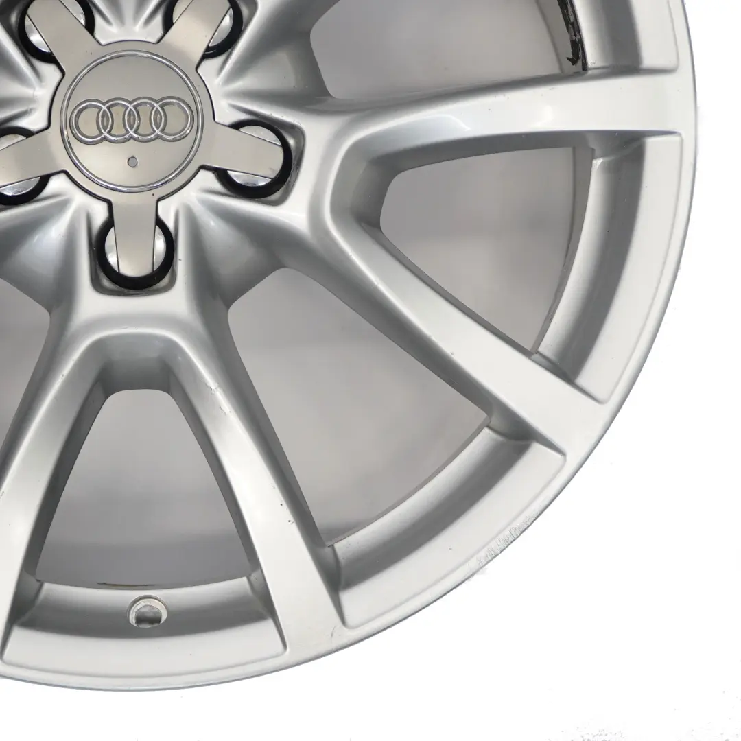 Audi Q5 8R Silver Wheel Alloy Rim 18" 8J ET:39 Double Spoke 8R0601025C