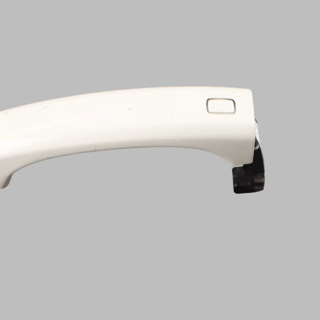 Audi A1 8X Front Rear Door Handle Exterior Trim Left N/S Amalfi White - Y9K