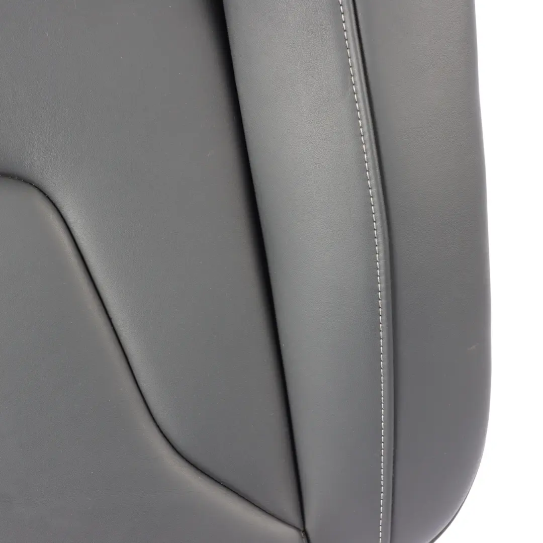 Audi A5 S5 8T Coupe Rear Seat Bench Couch Covering Leather Soul Black