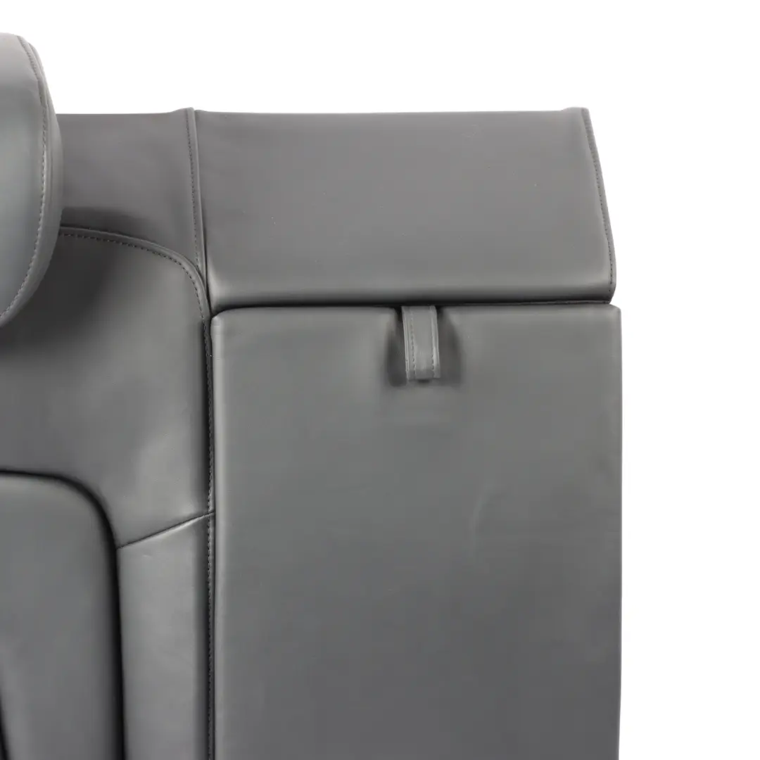 Audi A5 8T Seat Backrest Rear Right O/S Back Cover Leather Black