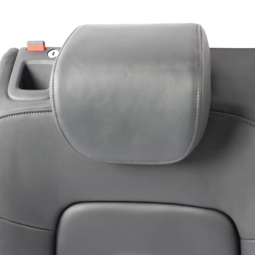 Audi A5 8T Seat Backrest Rear Right O/S Back Cover Leather Black