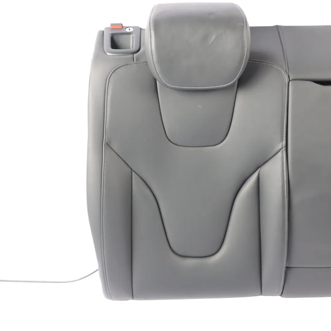 Audi A5 8T Seat Backrest Rear Right O/S Back Cover Leather Black