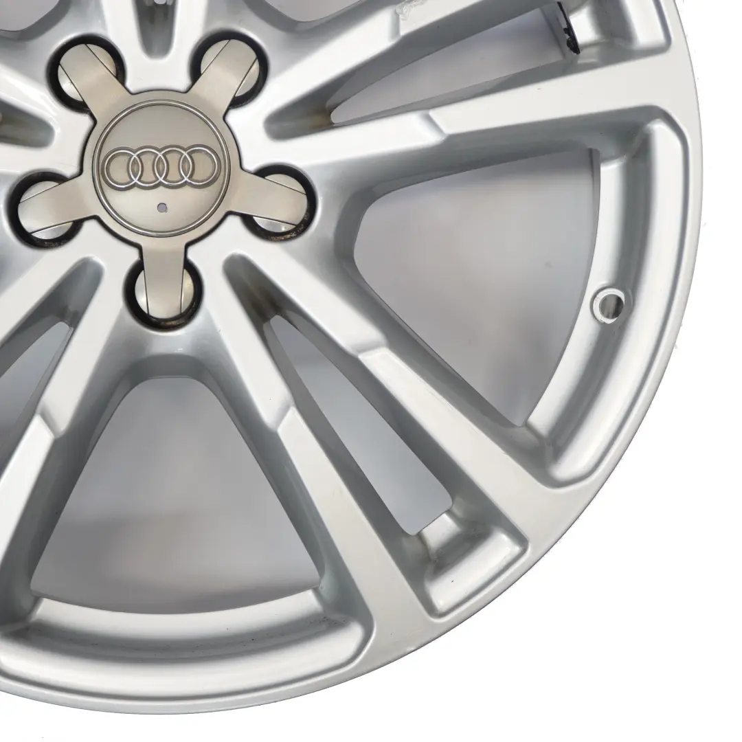 Audi Q3 8U Silver Wheel Alloy Rim 18" 7J ET:43 Double Star Spoke 8U0601025AJ