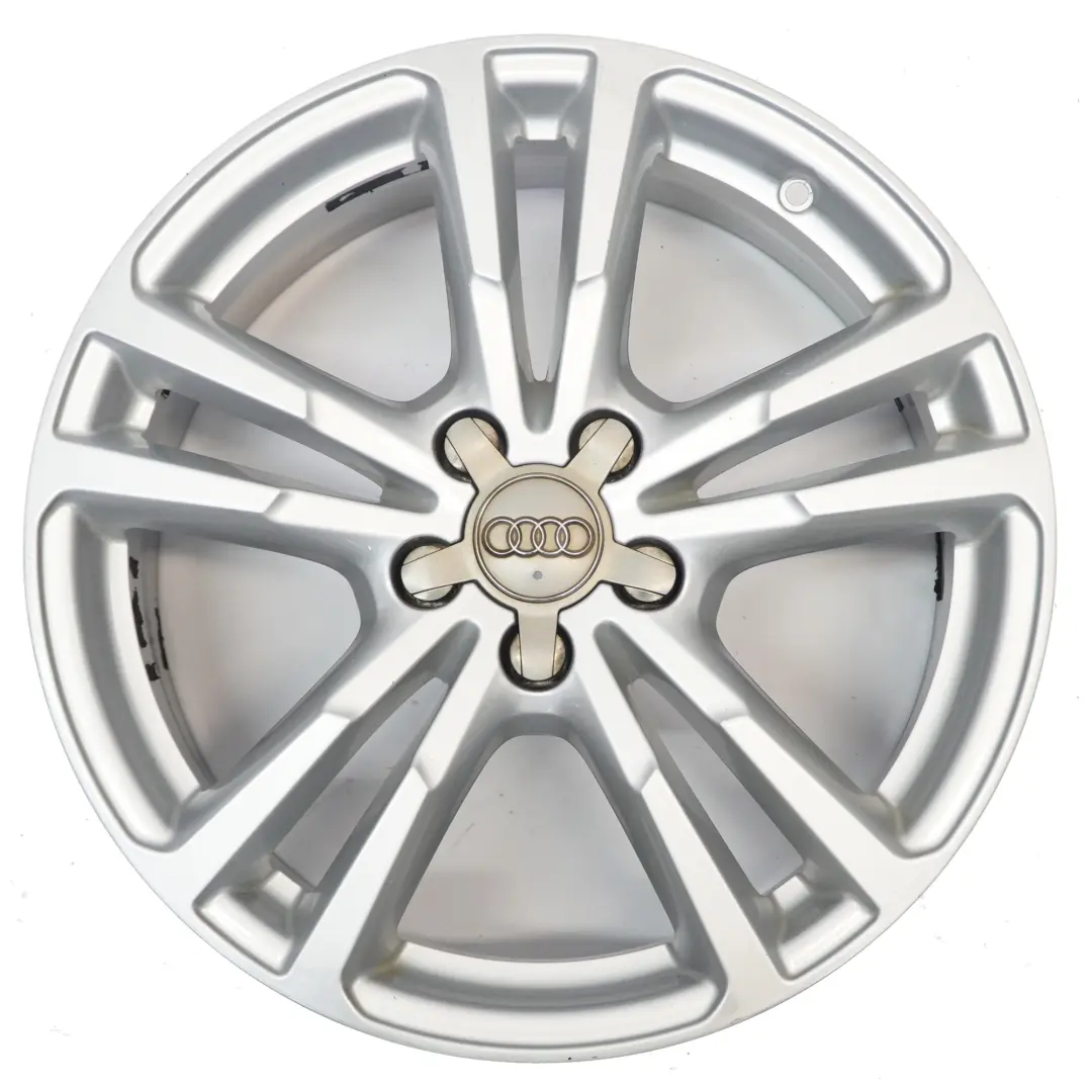 Audi Q3 8U Jante argentée en alliage 18" 7J ET:43 Double Star Spoke 8U0601025AJ