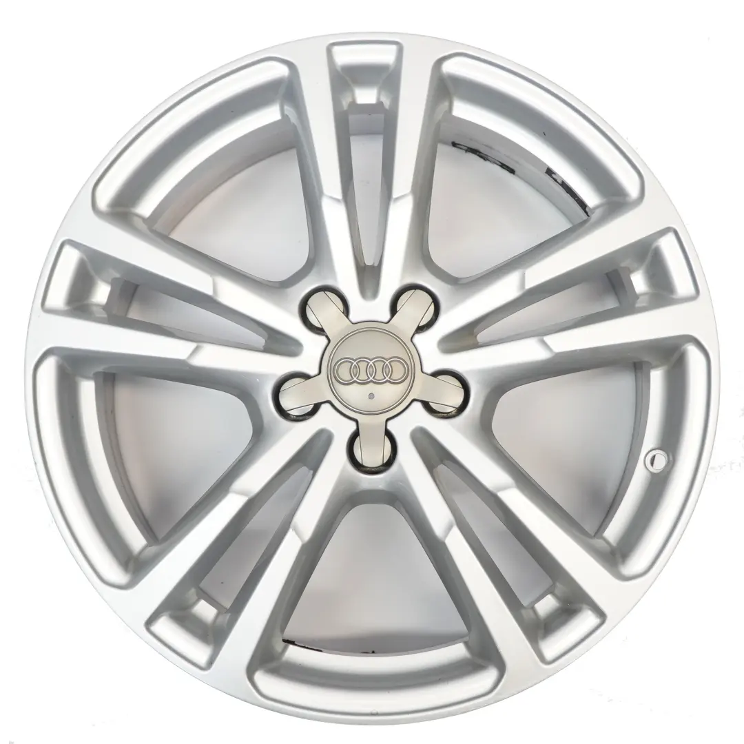 Audi Q3 8U Silver Wheel Alloy Rim 18" 7J ET:43 Double Star Spoke 8U0601025AJ