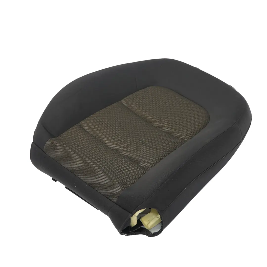 Audi Q3 8U Asiento Delantero Derecho Interior Tela Soul Negro Marrón 