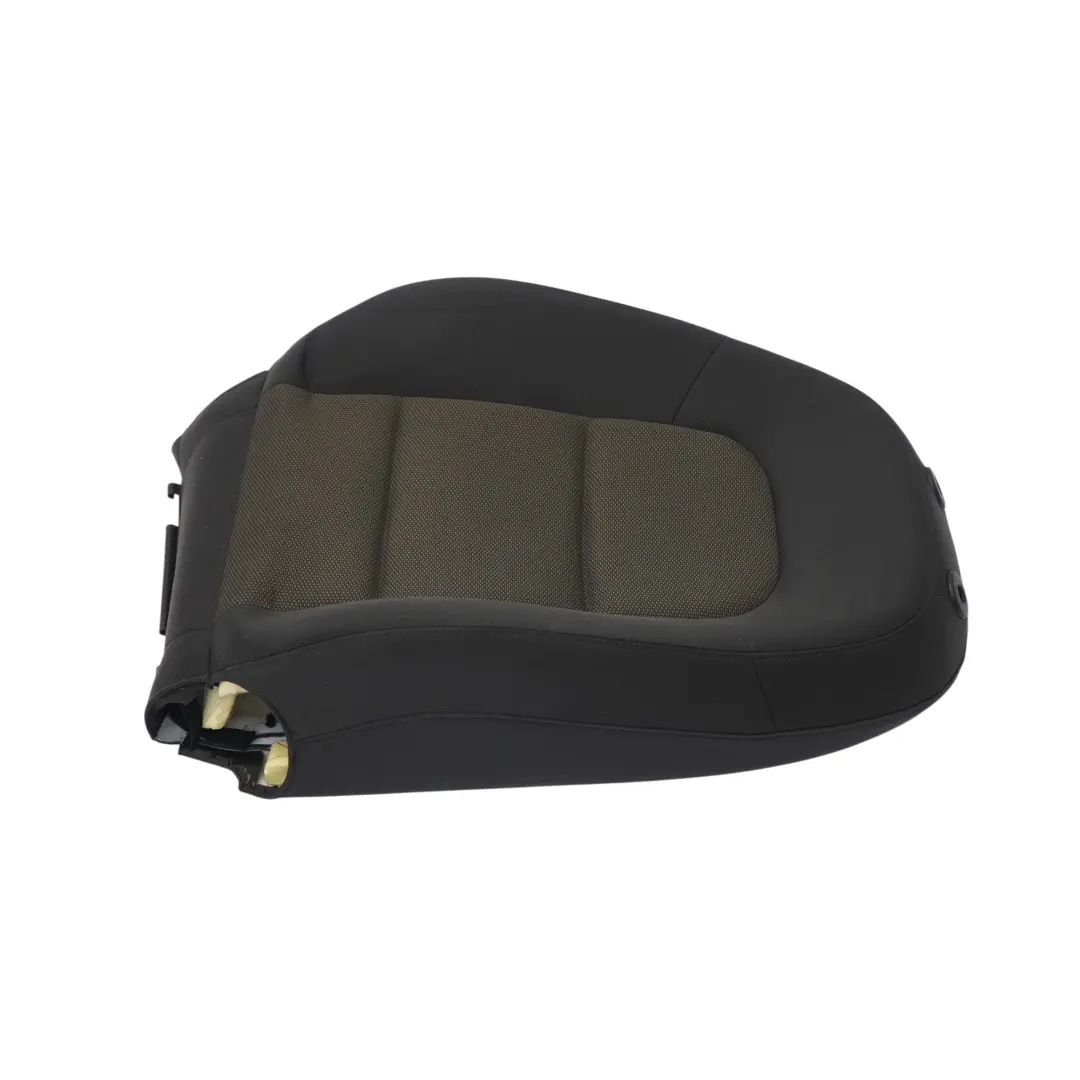 Audi Q3 8U Asiento Delantero Derecho Interior Tela Soul Negro Marrón 