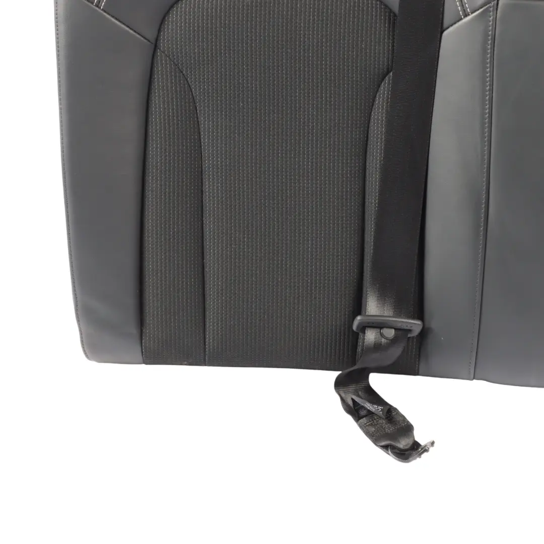 Audi Q3 8U Seat Backrest Cover Rear Right O/S Fabric Cloth Pearlnappa Black