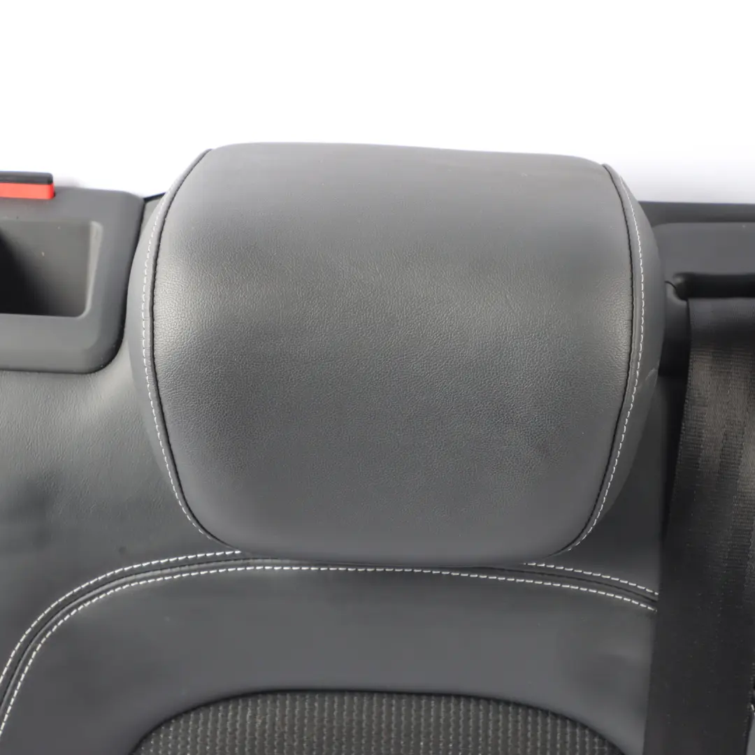 Audi Q3 8U Seat Backrest Cover Rear Right O/S Fabric Cloth Pearlnappa Black