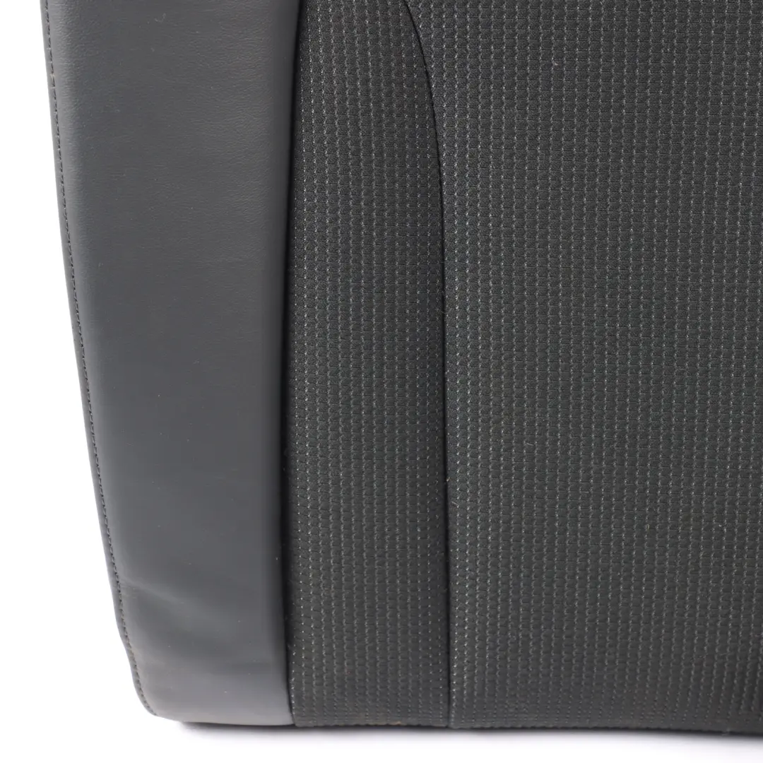 Audi Q3 8U Seat Backrest Cover Rear Right O/S Fabric Cloth Pearlnappa Black