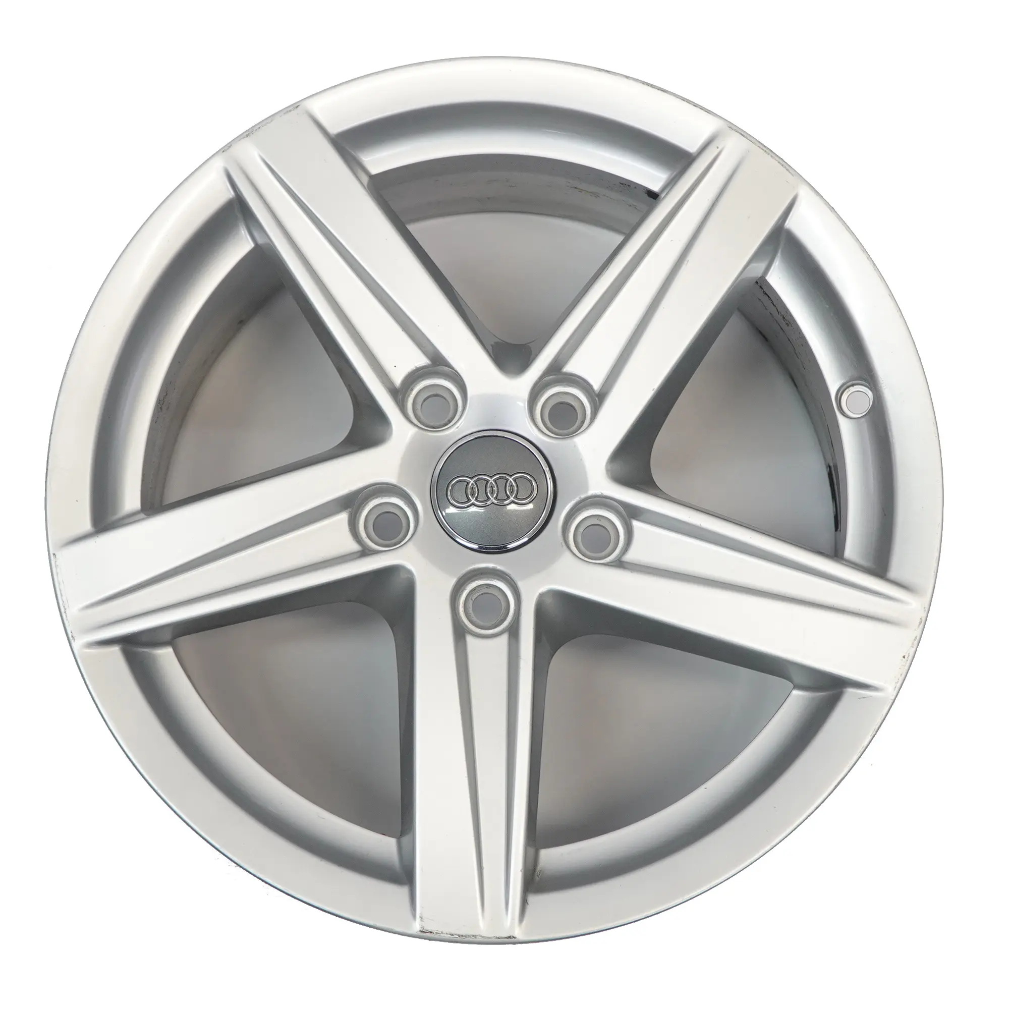 Audi A3 8V Silver Wheel Alloy Rim 16" 7J ET:48 Star Spoke 8V0601025CR