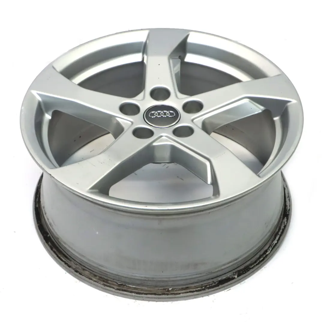 Audi A3 8V Silver Wheel Alloy Rim 17" ET:51 7,5J Star Spoke 8V0601025CT