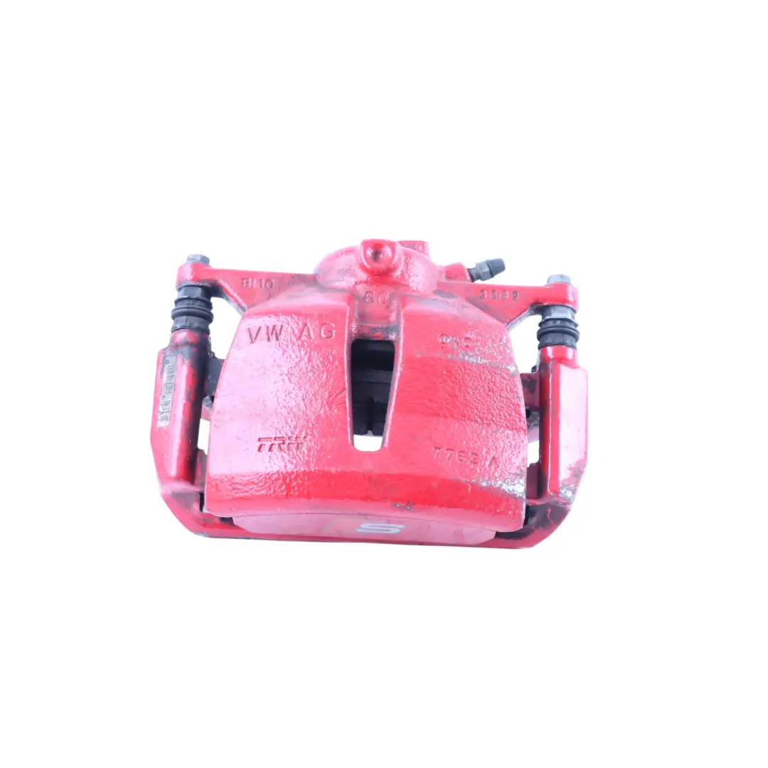 Audi A3 S3 8Y Brake Caliper Front Left N/S Wheel Brake Unit Red 8V0615123F