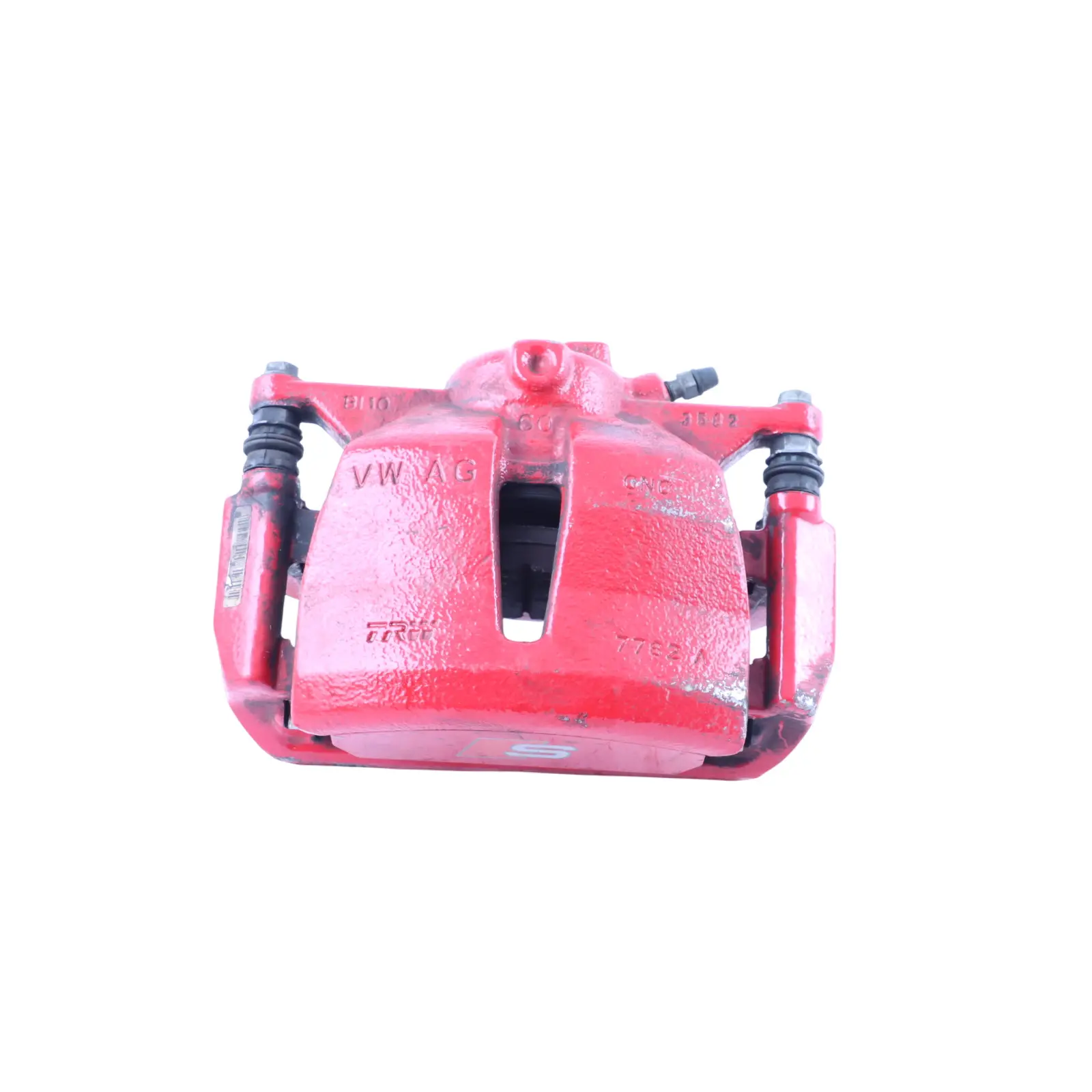 Audi A3 S3 8Y Brake Caliper Front Left N/S Wheel Brake Unit Red 8V0615123F