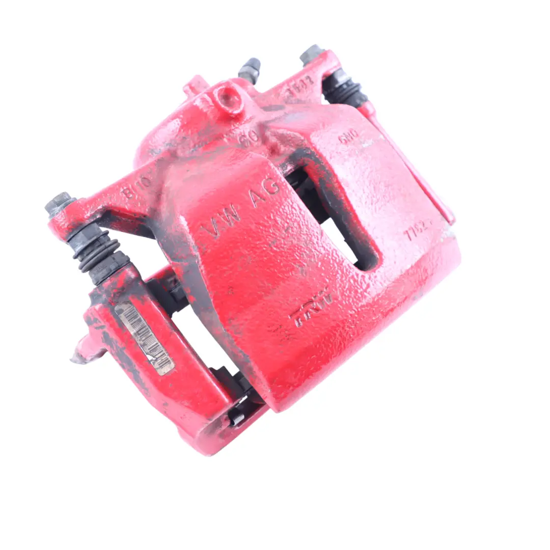 Audi A3 S3 8Y Brake Caliper Front Left N/S Wheel Brake Unit Red 8V0615123F