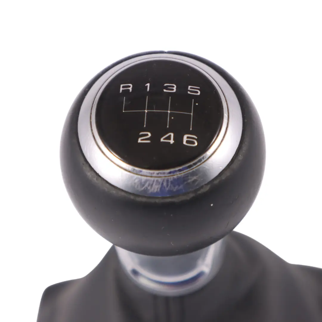 Audi A3 8V Shifter Gear Knob Selector Lever Manual 6 Speed Leather 8V0863278AA