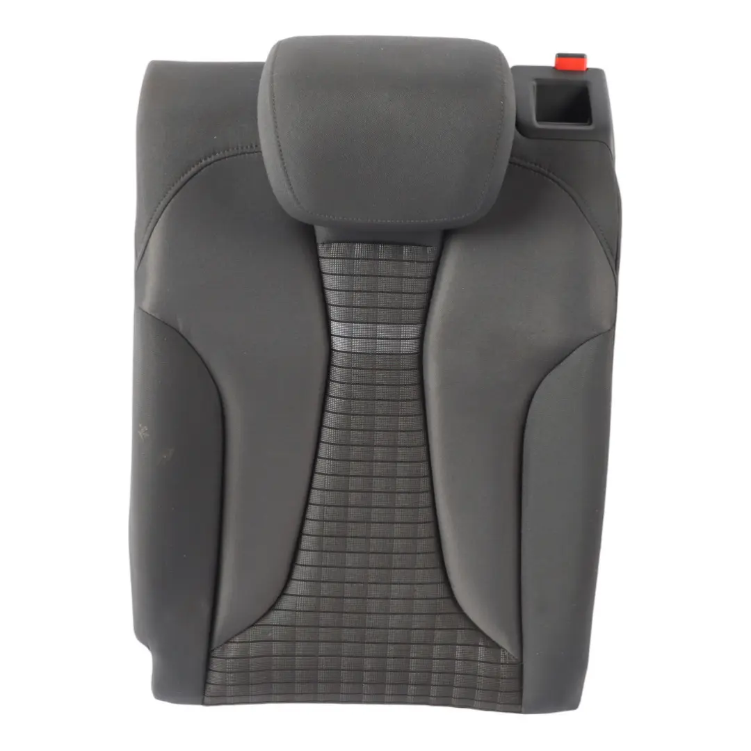 Audi A3 8V Seat Backrest Covering Rear Left N/S Cloth Fabric Soul Black