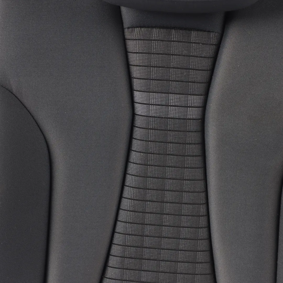 Audi A3 8V Seat Backrest Covering Rear Left N/S Cloth Fabric Soul Black