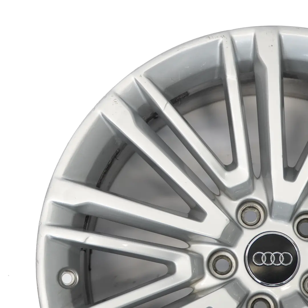 Audi A4 8W B9 Silver Wheel Light Alloy Rim 19" 8,5J ET:40 8W0601025BE