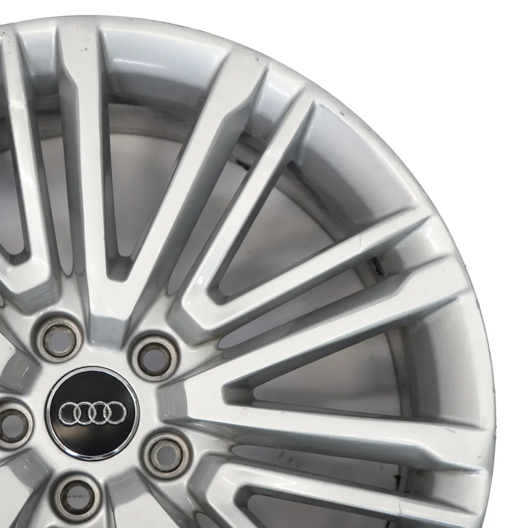 Audi A4 8W B9 Silver Wheel Light Alloy Rim 19" 8,5J ET:40 8W0601025BE