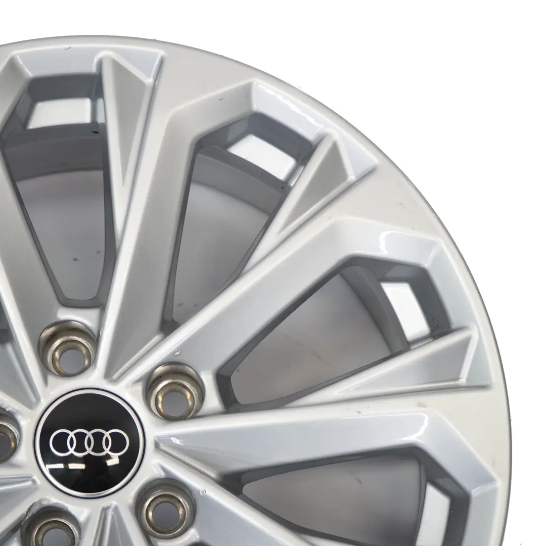 Audi A4 B9 8W Silver Wheel Alloy Rim 17" 7J ET:38 10-Spoke 8W0601025L