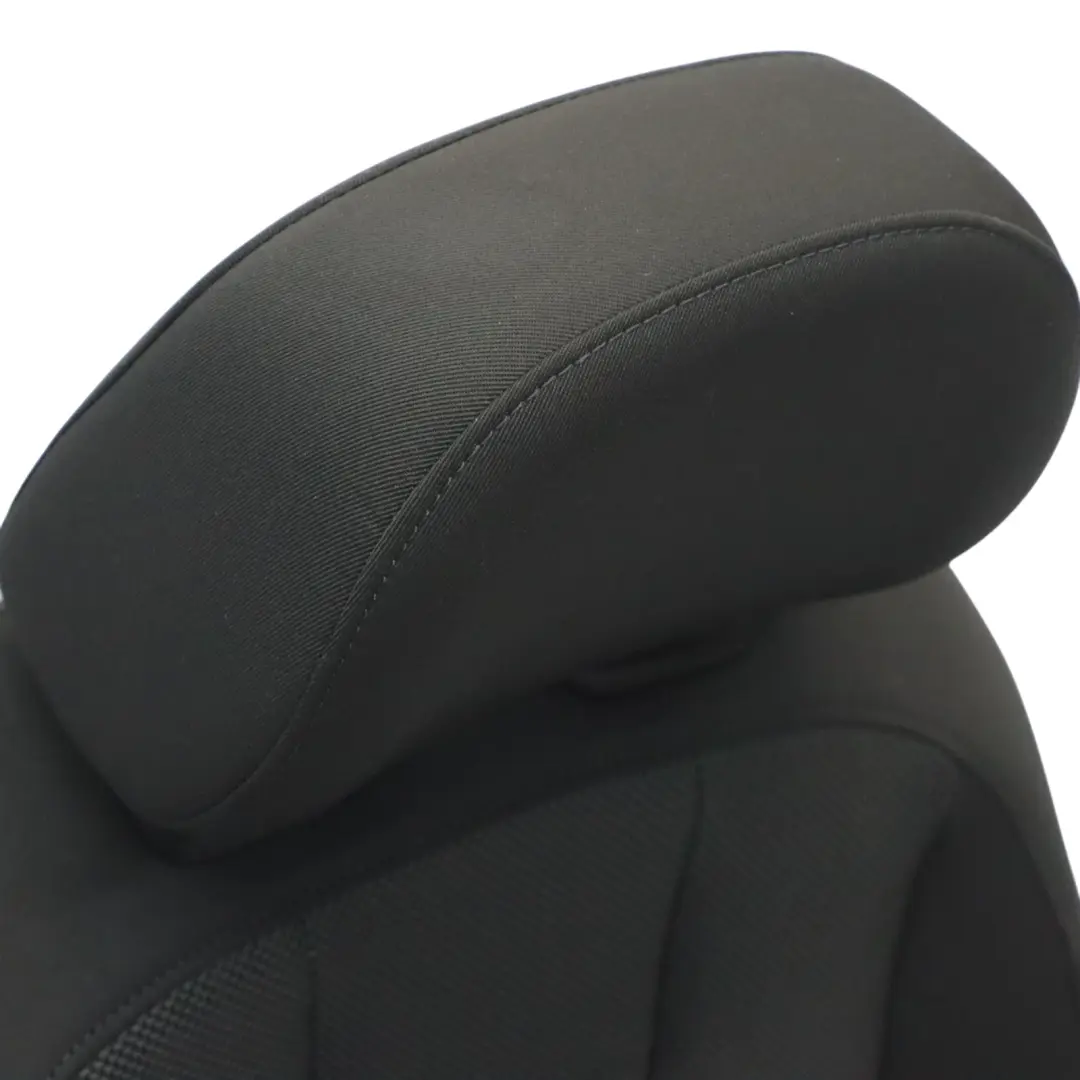 Audi A4 B9 8W Asiento Delantero Izquierdo Interior Calefactable Tela Soul Negro