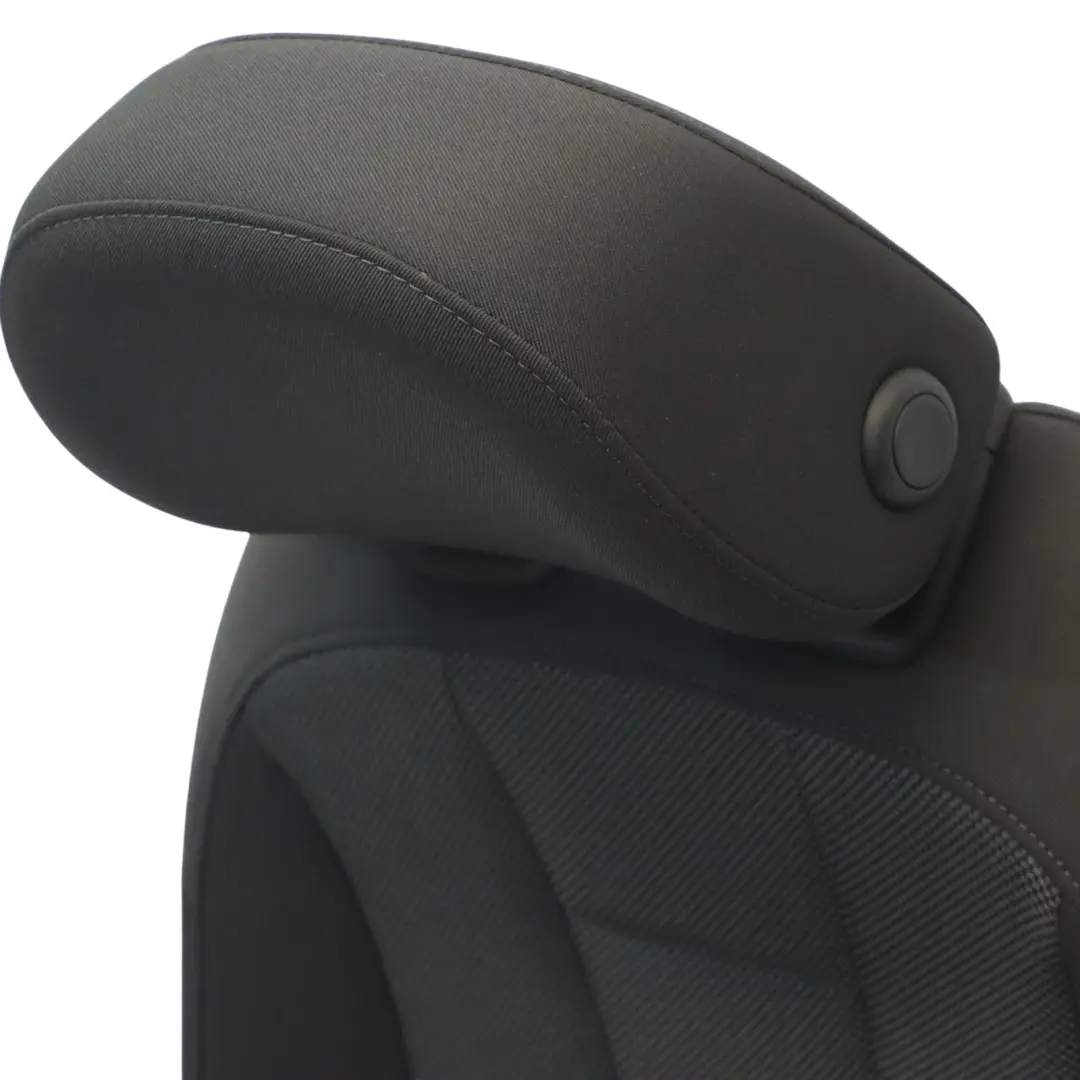 Audi A4 B9 8W Asiento Delantero Izquierdo Interior Calefactable Tela Soul Negro