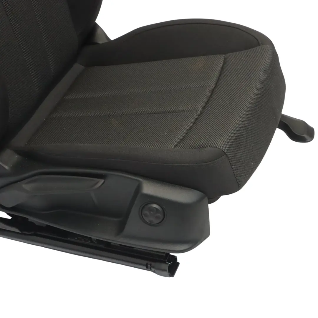 Audi A4 B9 8W Seat Front Right O/S Interior Heated Fabric Soul Black