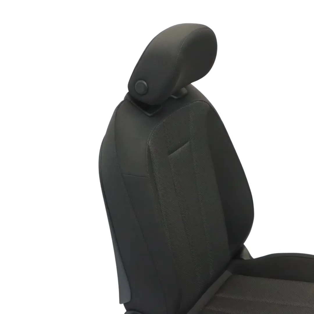 Audi A4 B9 8W Seat Front Right O/S Interior Heated Fabric Soul Black