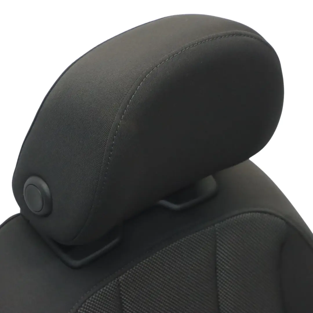 Audi A4 B9 8W Asiento Delantero Derecho Interior Calefactable Tela Soul Negro