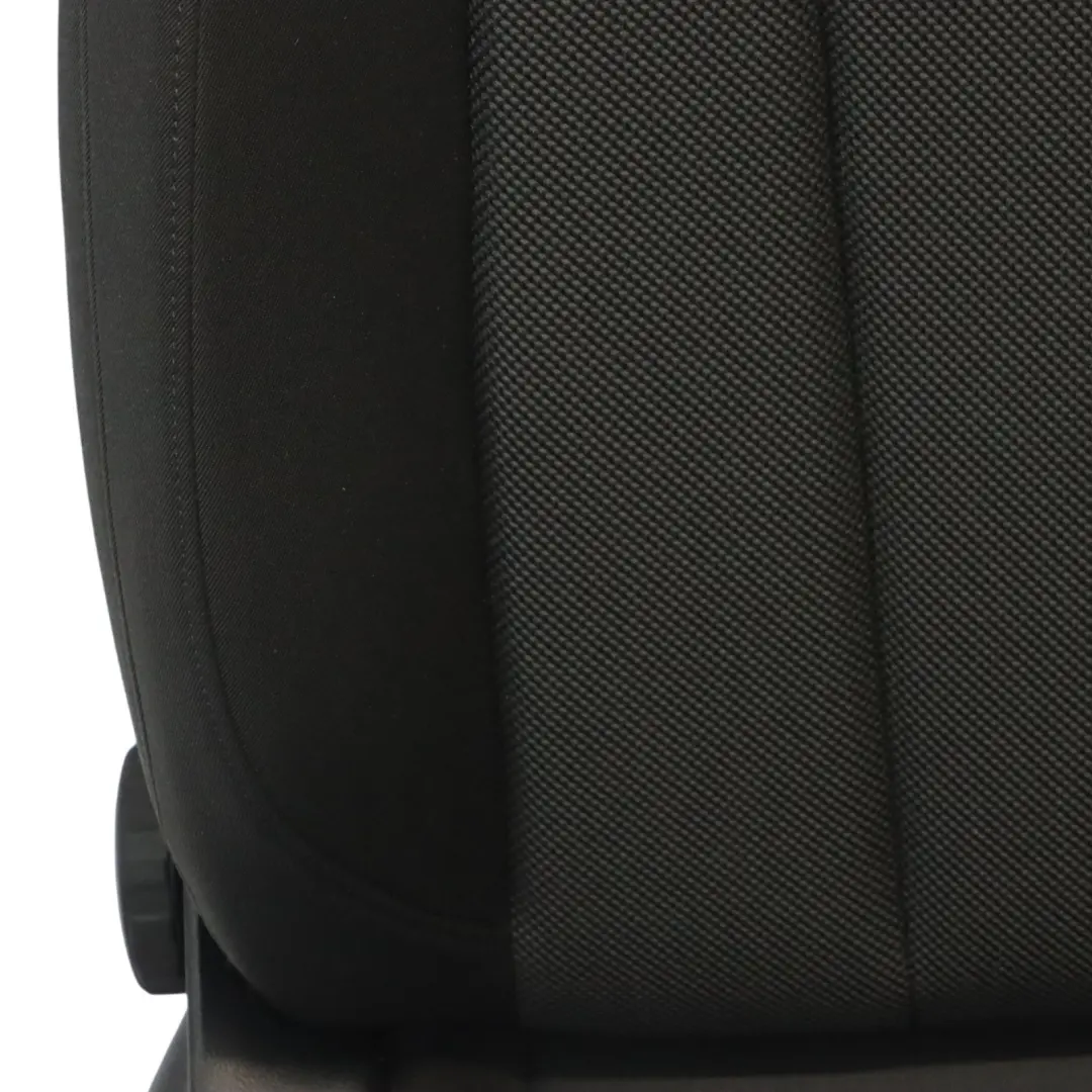 Audi A4 B9 8W Asiento Delantero Derecho Interior Calefactable Tela Soul Negro