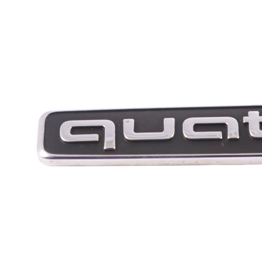 Audi A4 B9 trasera Bootlid Insignia Trunk Emblema Lettering Quattro 8W5853737