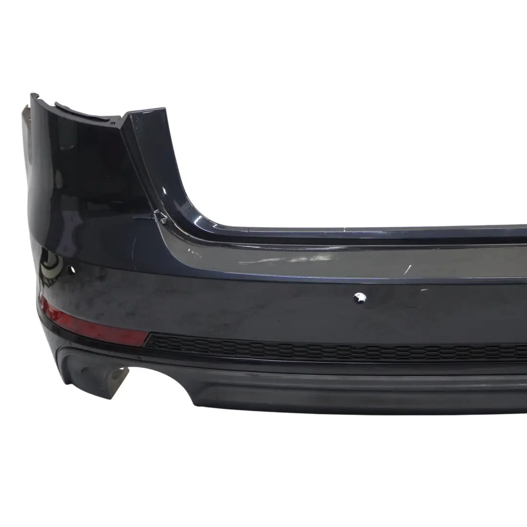 Audi A4 B9 Rear Bumper Trim Panel Covering Moonlight Blue Metallic - X5R