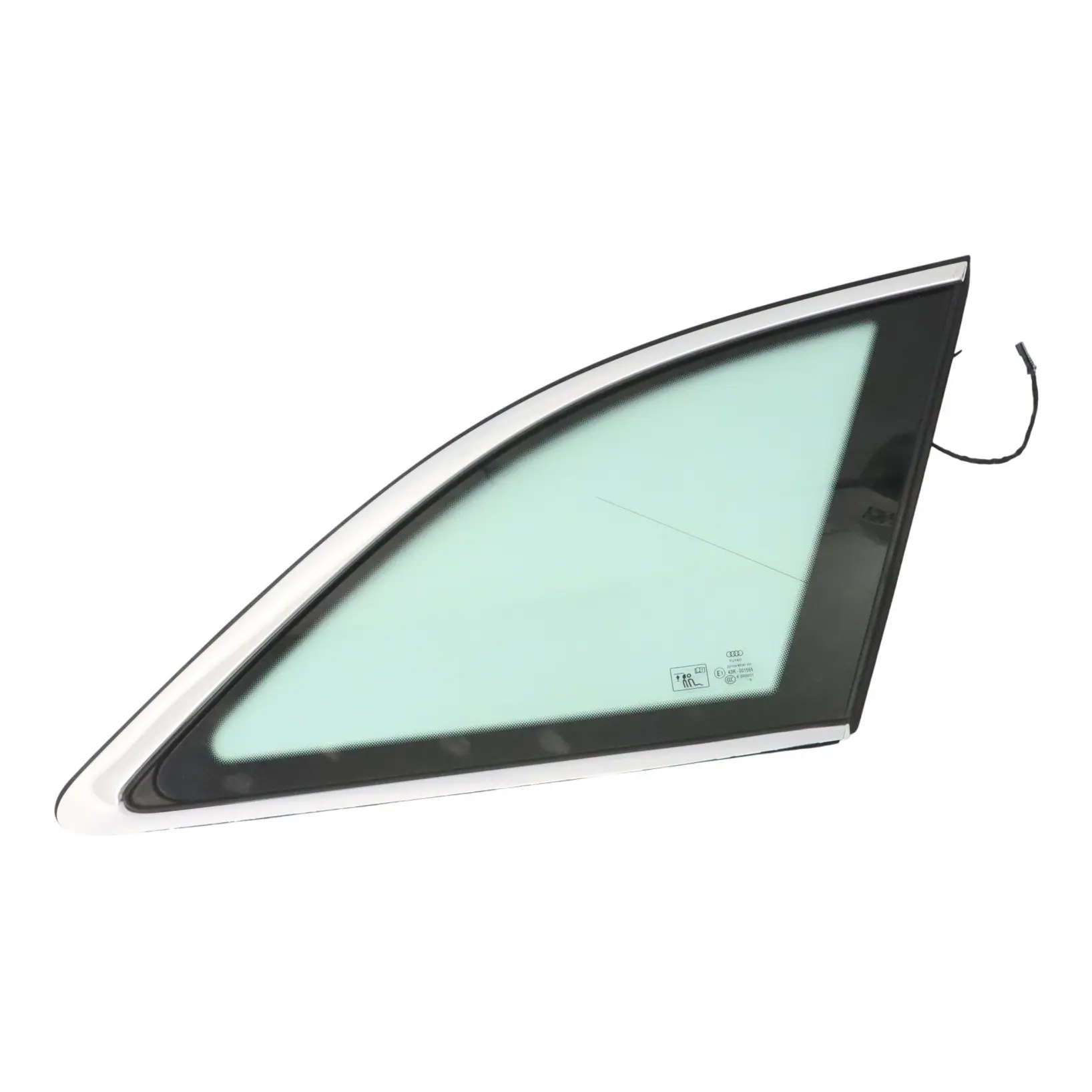 Audi A4 B9 Quarter Triangle Window Glass Rear Right O/S AS2 8W9845298P