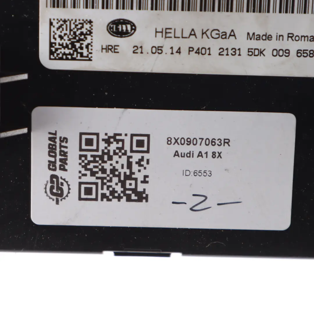 Audi A1 8X Central Gateway Steuergerät Modul Relais Versorgung ECU 8X0907063R