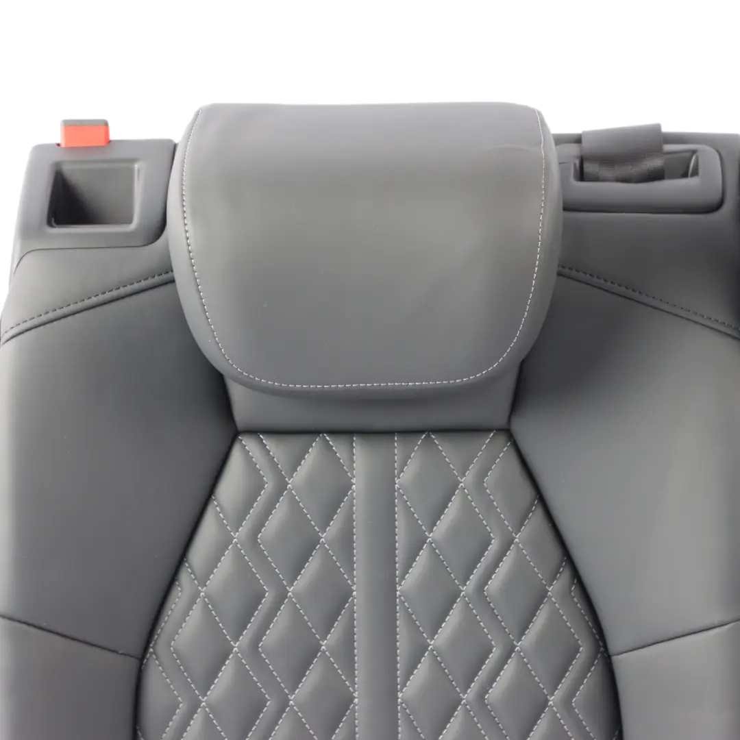 Audi A3 S3 8Y Sportback Seat Backrest Rear Right O/S Seat Cover Black Leather