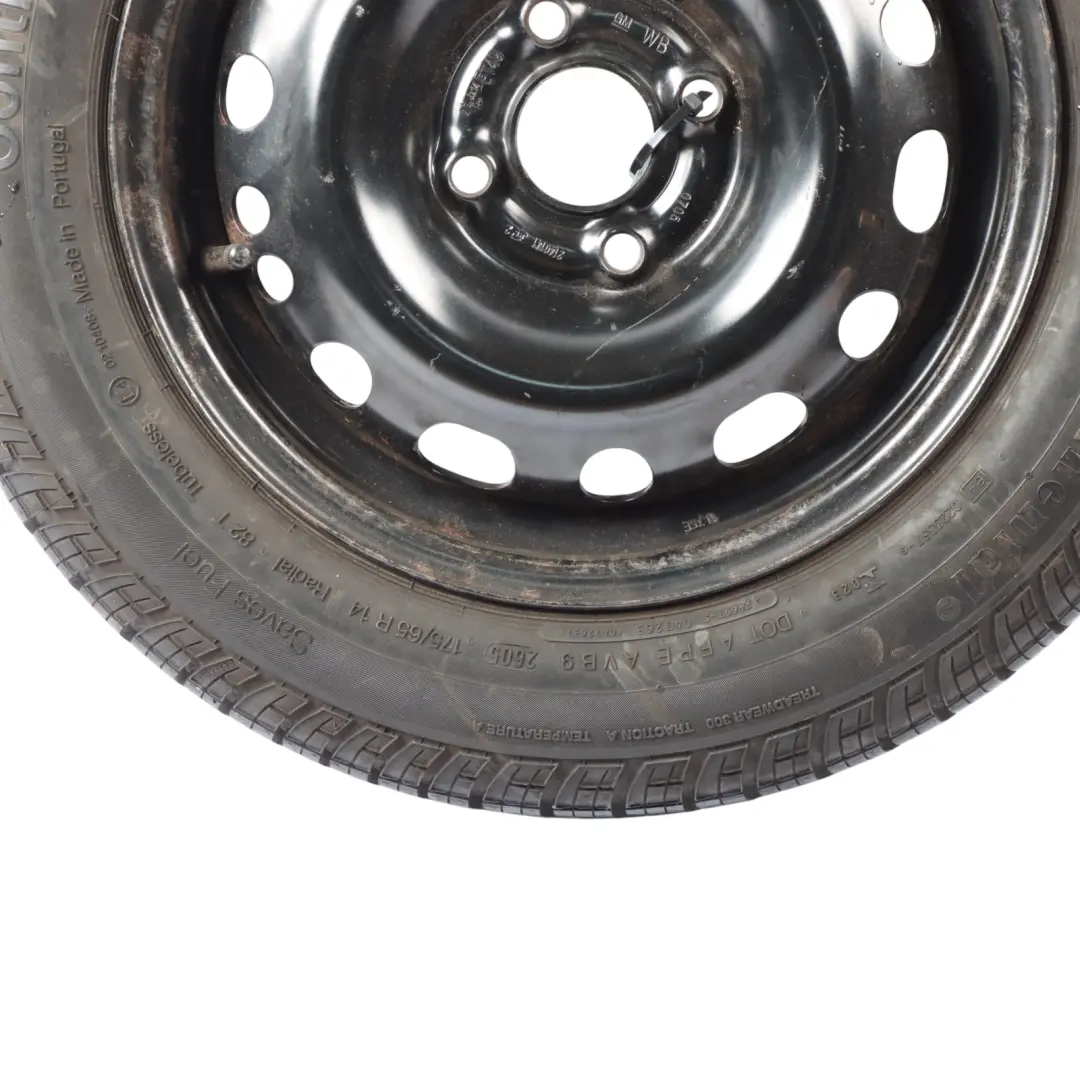 Vauxhall Corsa C Spare Wheel Steel R14 5 1/2J ET:49 Continental 175/65 82T