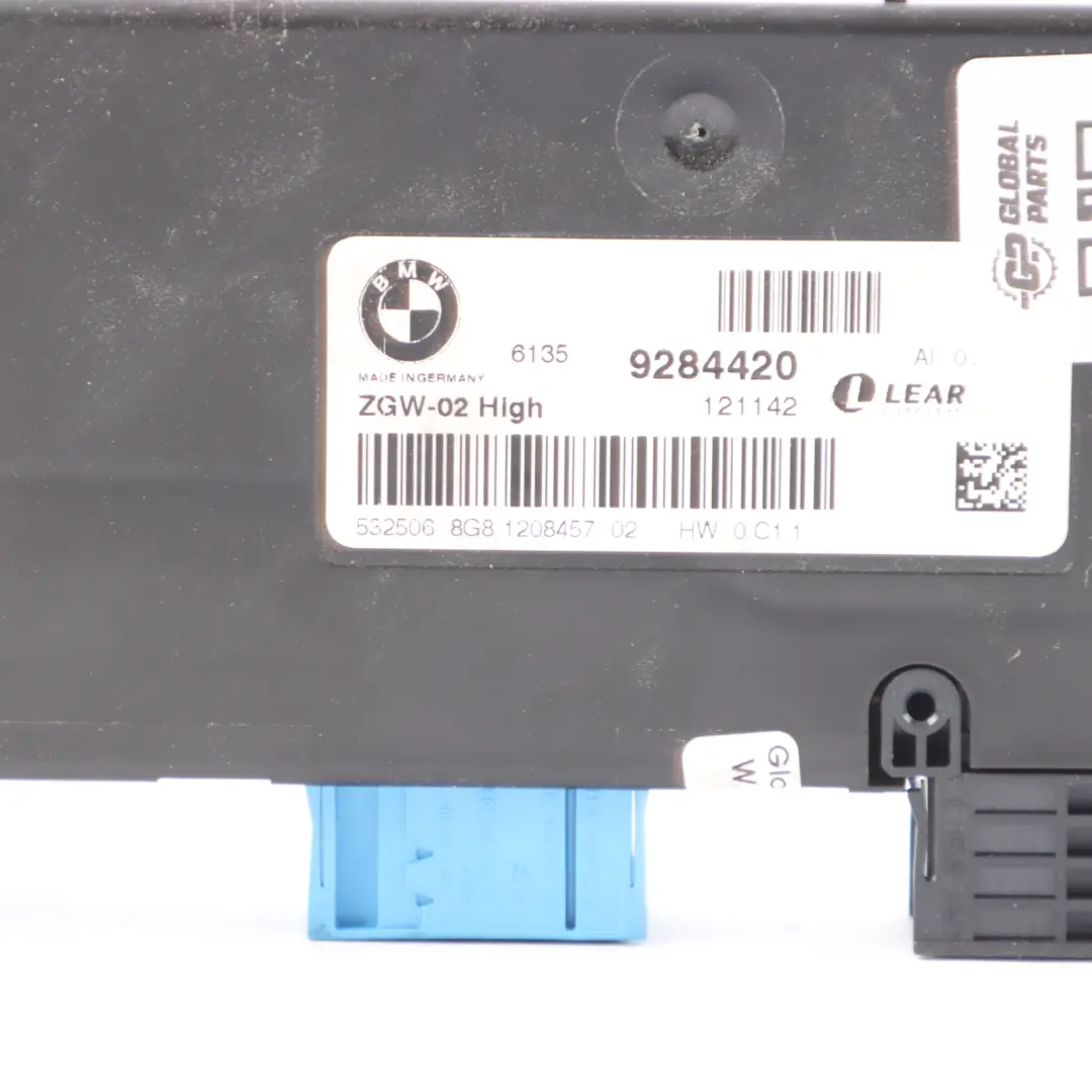 Central Gateway Module BMW F10 F11 F12 ECU Control Unit Lear ZGW-02 High 9284420