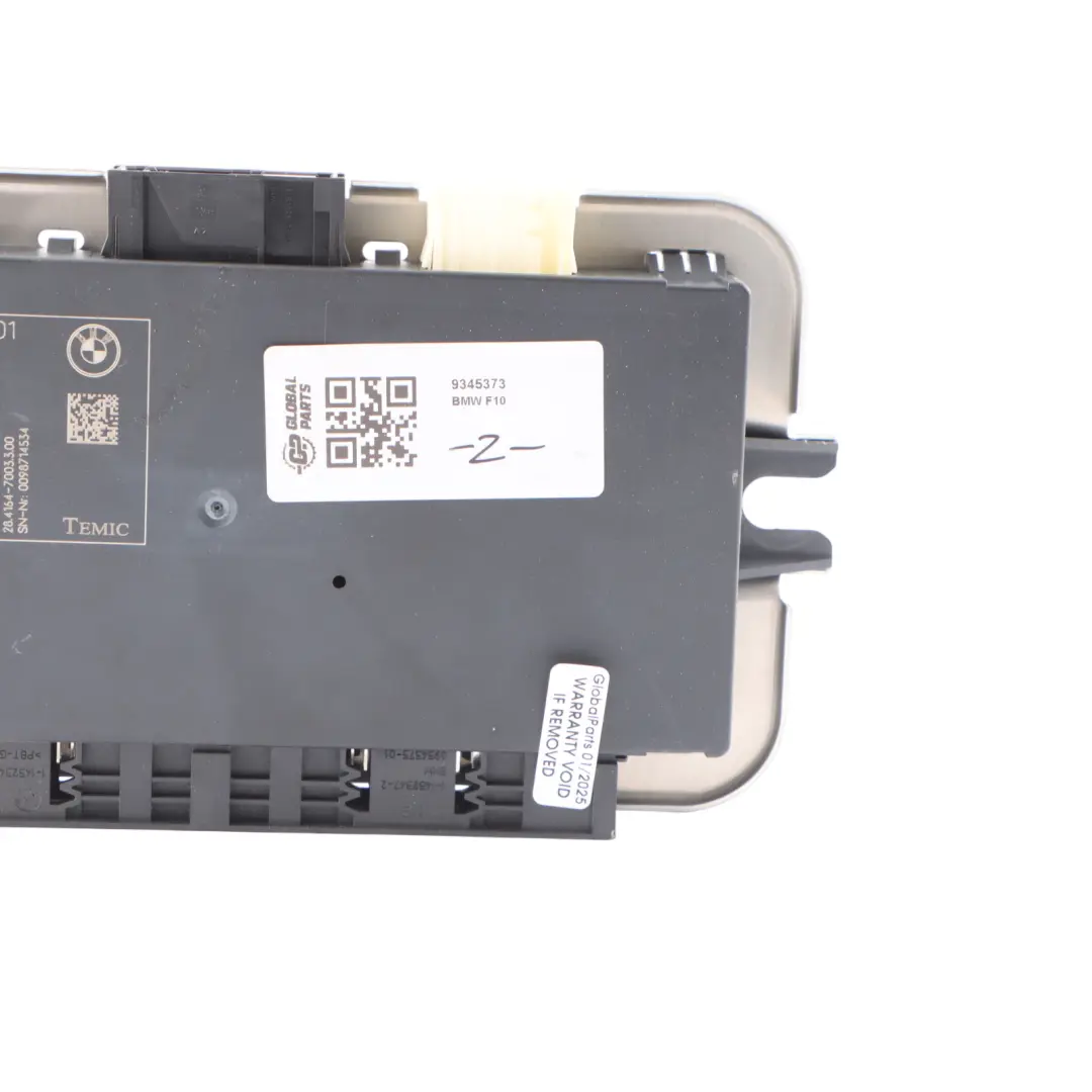 BMW F10 Módulo Control Puerta Enlace Bloqueo Central Espacio Unti ECU 9345373