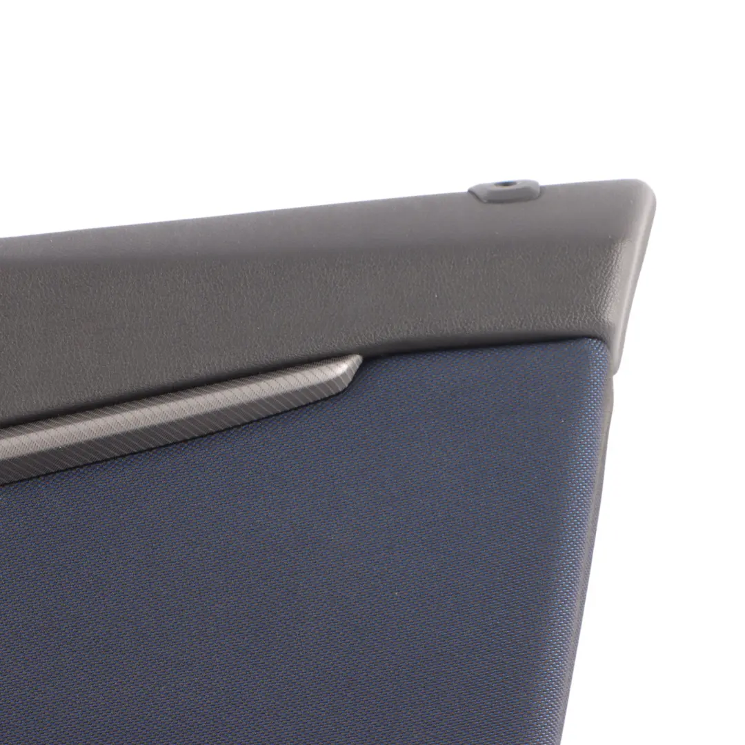 BMW F44 Door Card Front Right O/S Trim Panel Cloth Navy 9418298