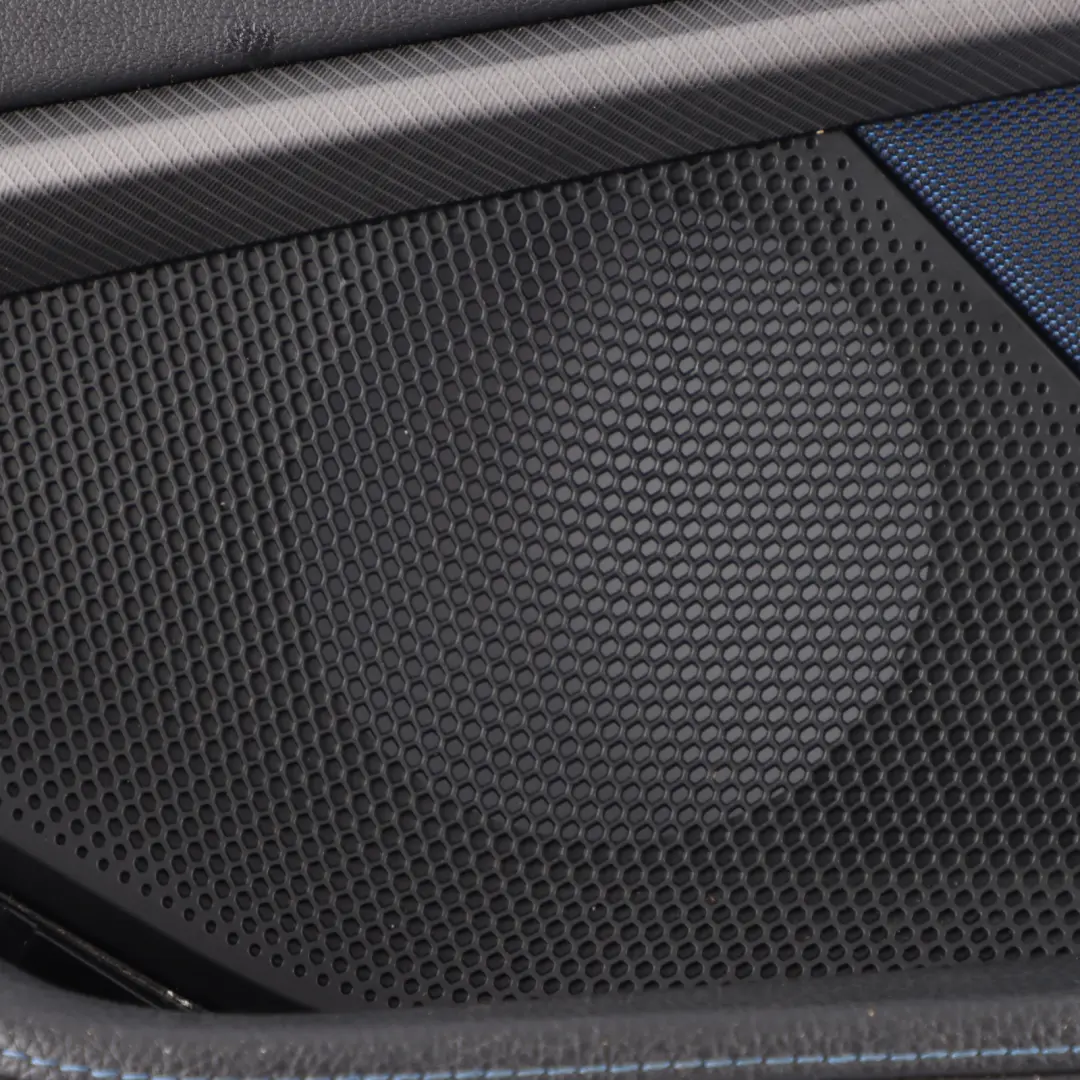 BMW F44 Door Card Front Right O/S Trim Panel Cloth Navy 9418298
