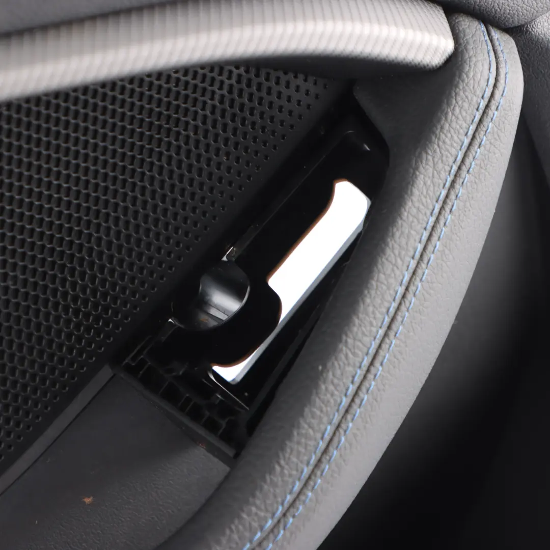 BMW F44 Door Card Rear Left N/S Door Lining Panel Leather Black 9418361