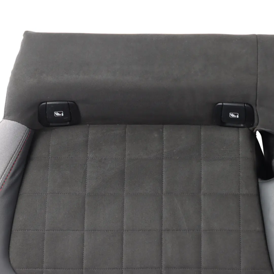 Mini F55 Rear Seat Bench Couch Cover Cloth Leather Dianamica Black 