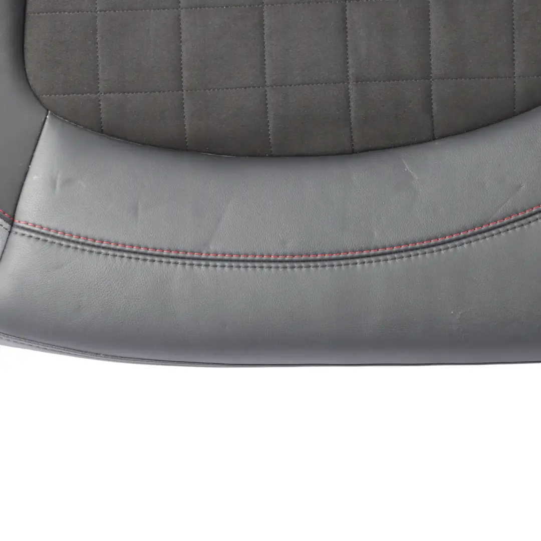 Mini F55 Rear Seat Bench Couch Cover Cloth Leather Dianamica Black 