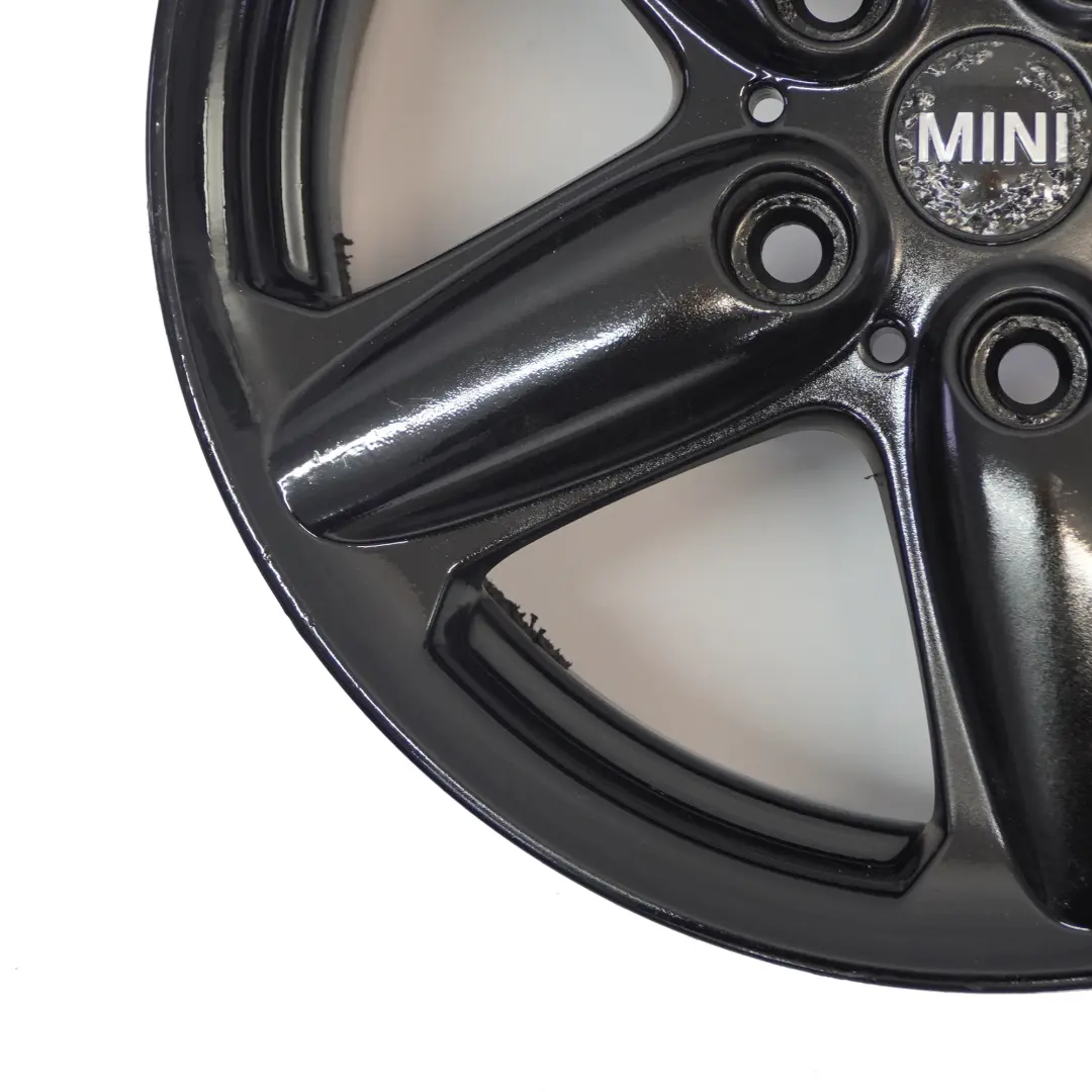 Mini Cooper R60 Wheel Alloy Rim 16" ET:46 6,5J 5-Star Single Spoke 124