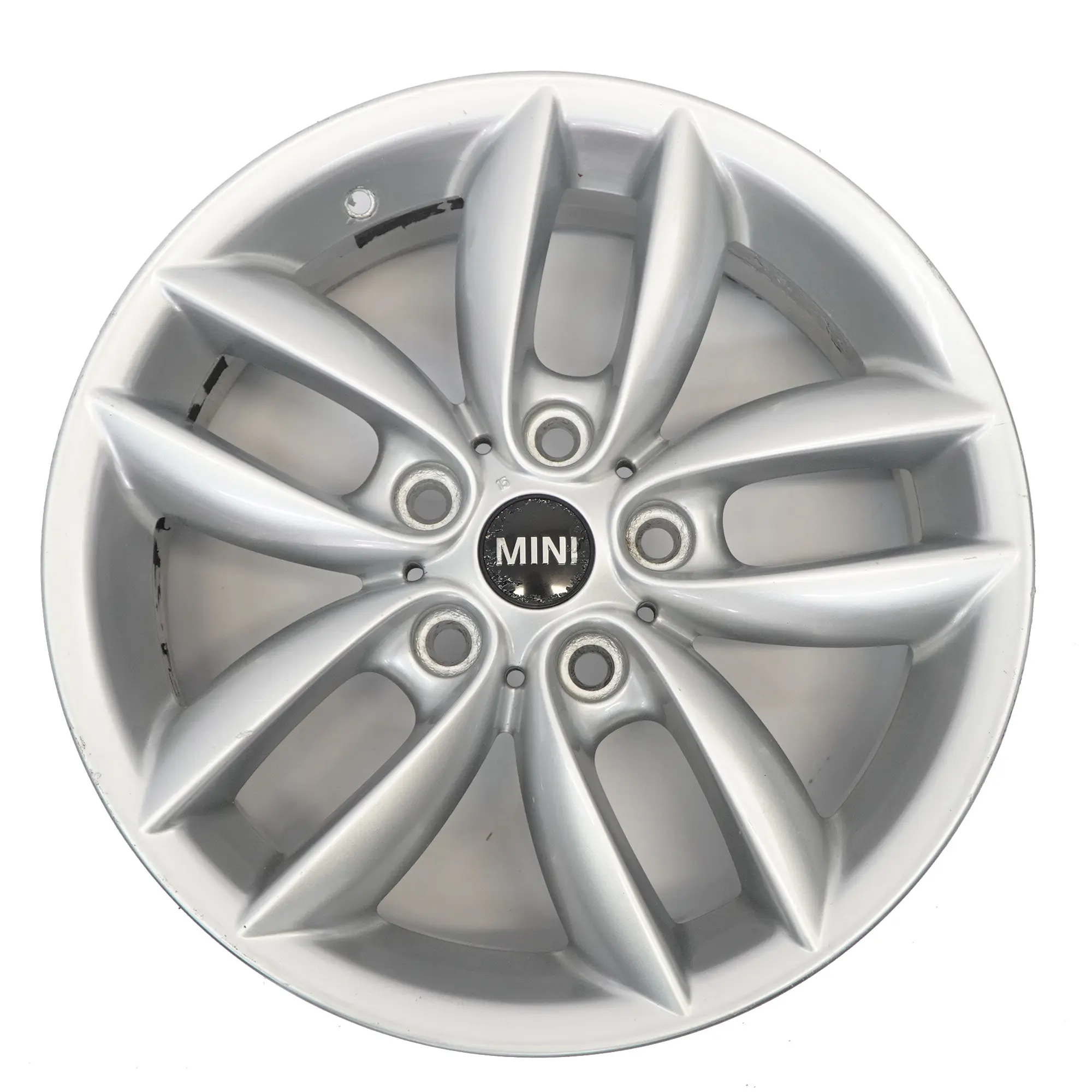 Mini R60 R61 Silver Wheel Alloy Rim 17" 7J 5-Star Double Spoke 124 ET:50 9803723