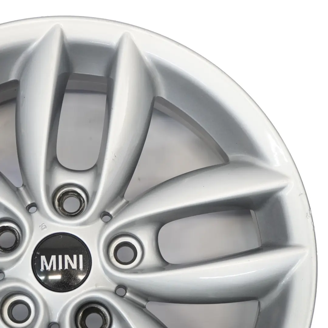 Mini Cooper R60 R61 Silber Alu Felge Alufelge 17" 7J 5 Star Double Spoke 124