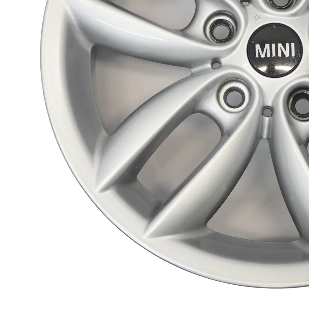 Mini Cooper R60 R61 Silber Alu Felge Alufelge 17" 7J 5 Star Double Spoke 124