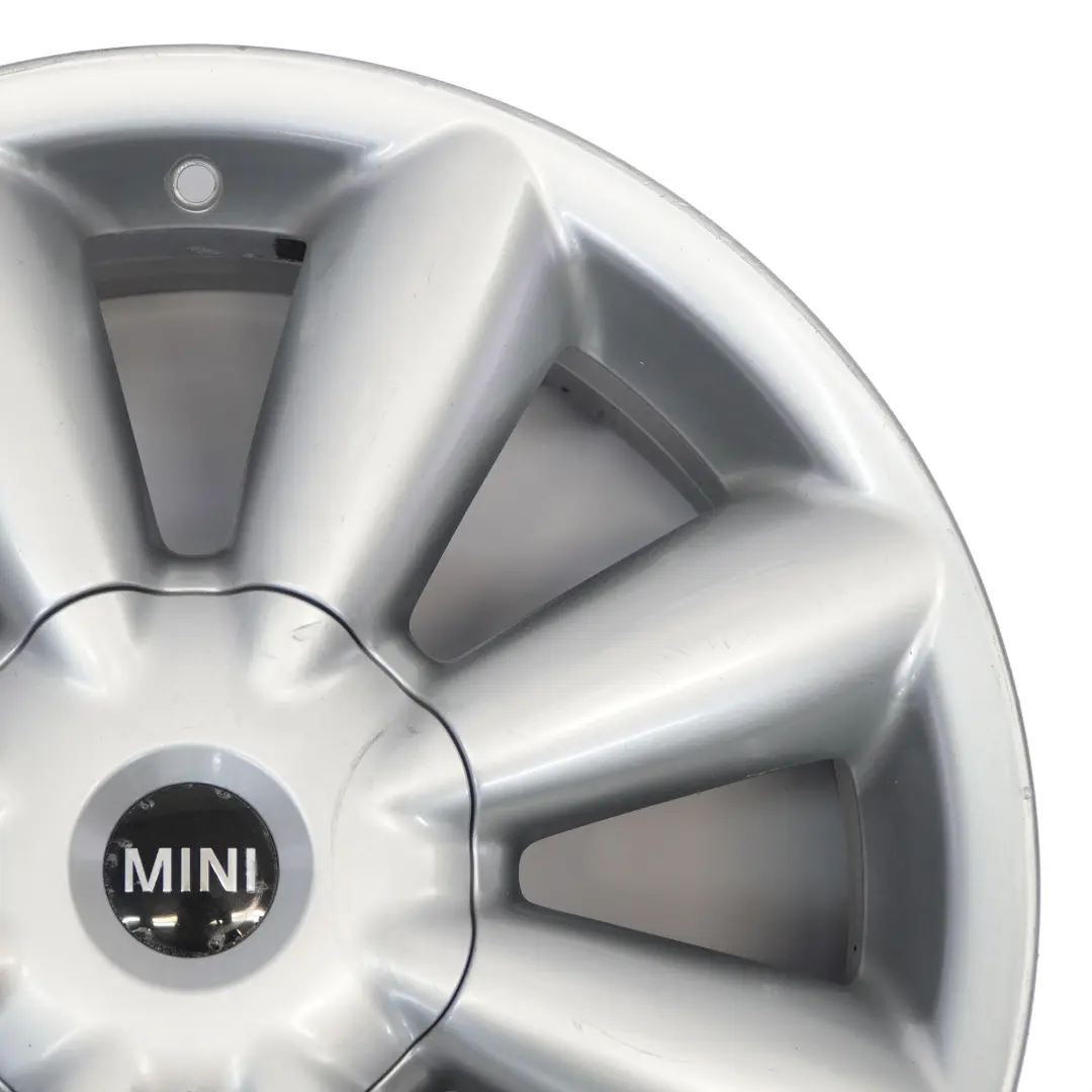 Mini Cooper R60 R61 Silver Wheel Alloy Rim 18" ET:52 7,5J Turbo Fan 126 9803724