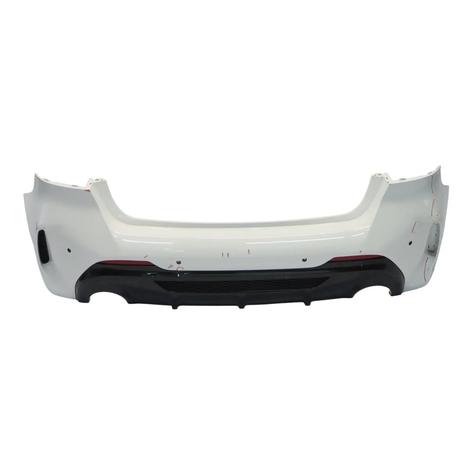 BMW F40 Rear Bumper M Sport Trim Panel PDC Alpinweiss 3 Alpine White - 300